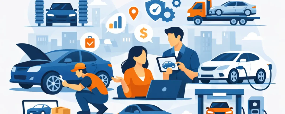 9 ideas de negocio automotriz con demanda real