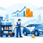 Cómo operar carrito autolavado con ganancia