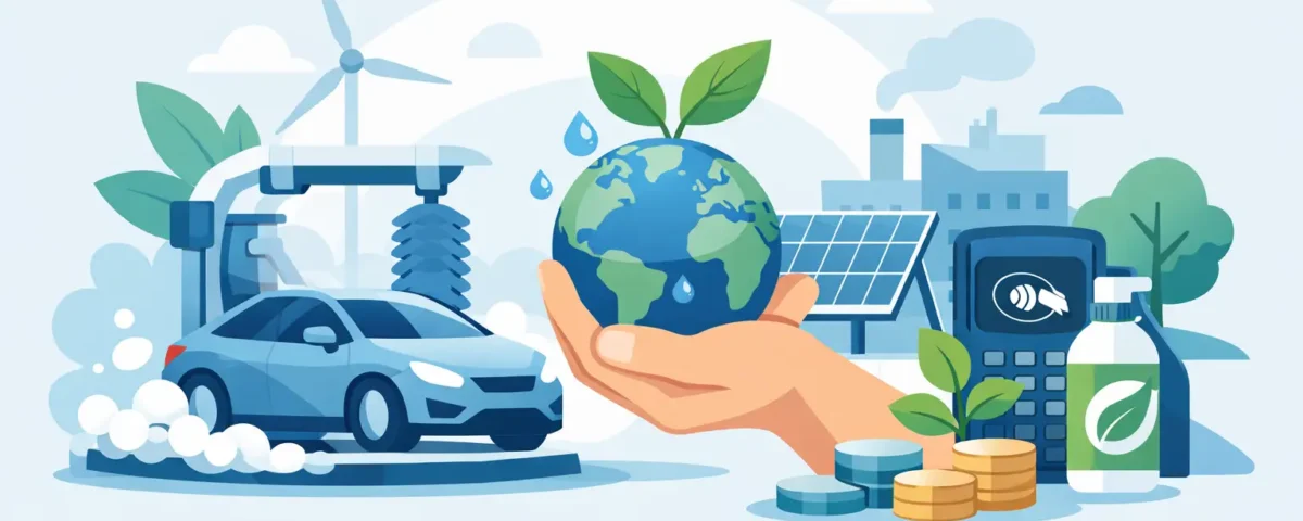 Futuro del lavado ecológico: negocio real
