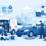 Qué se necesita para autolavado móvil