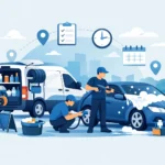 Cómo iniciar autolavado móvil con orden