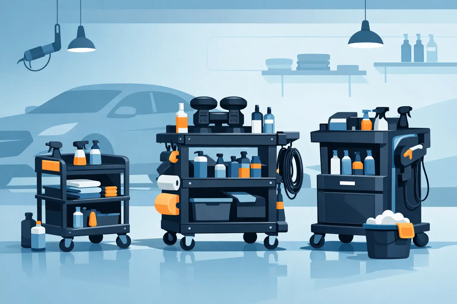 Mejores carritos para detailing en 2026