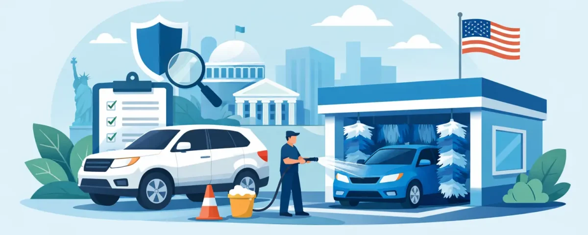 Qué permisos necesita un autolavado en USA