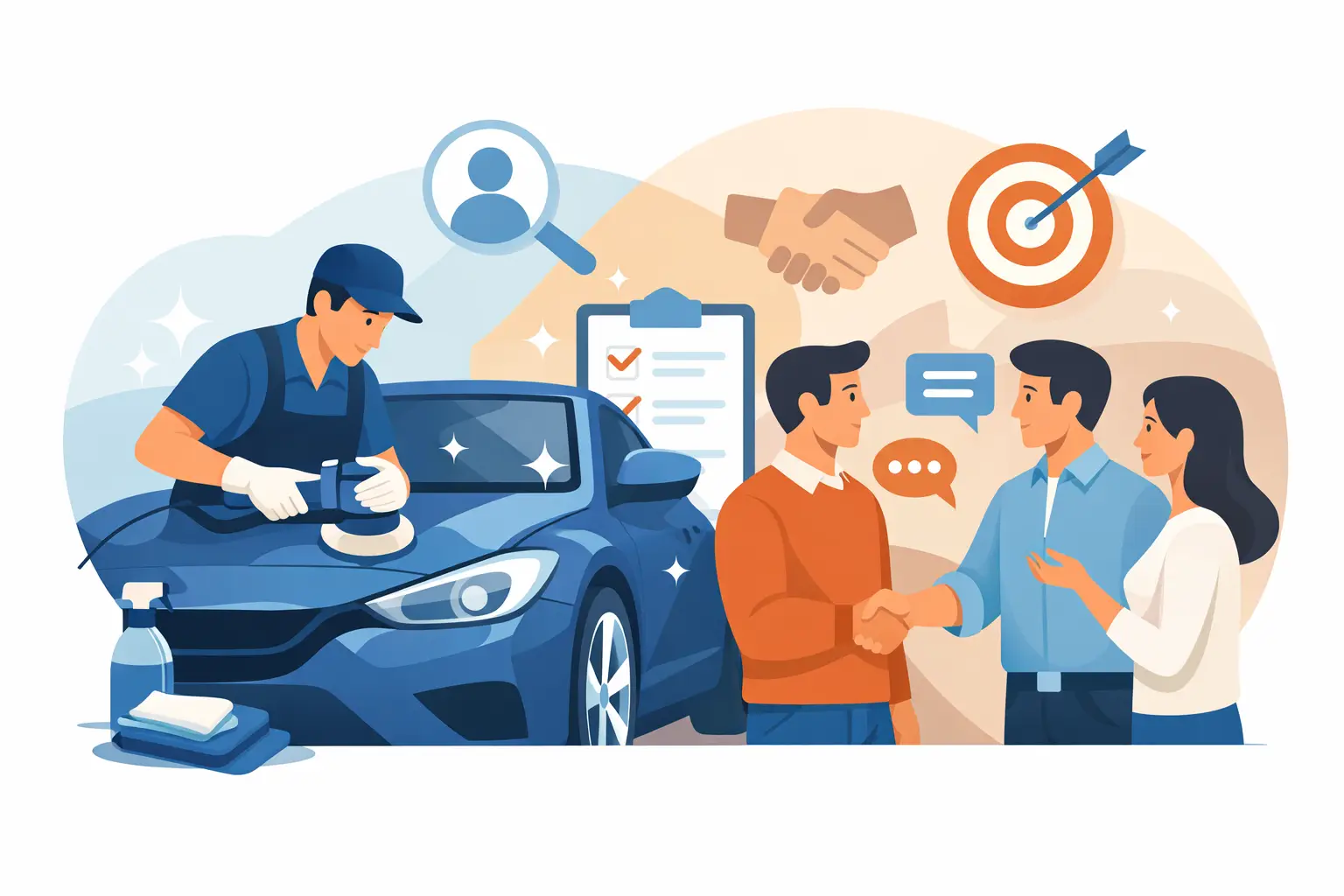 Cómo vender servicio detailing y captar clientes