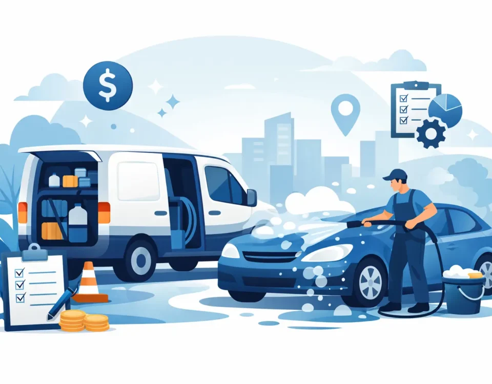 Ejemplo de plan para un autolavado móvil
