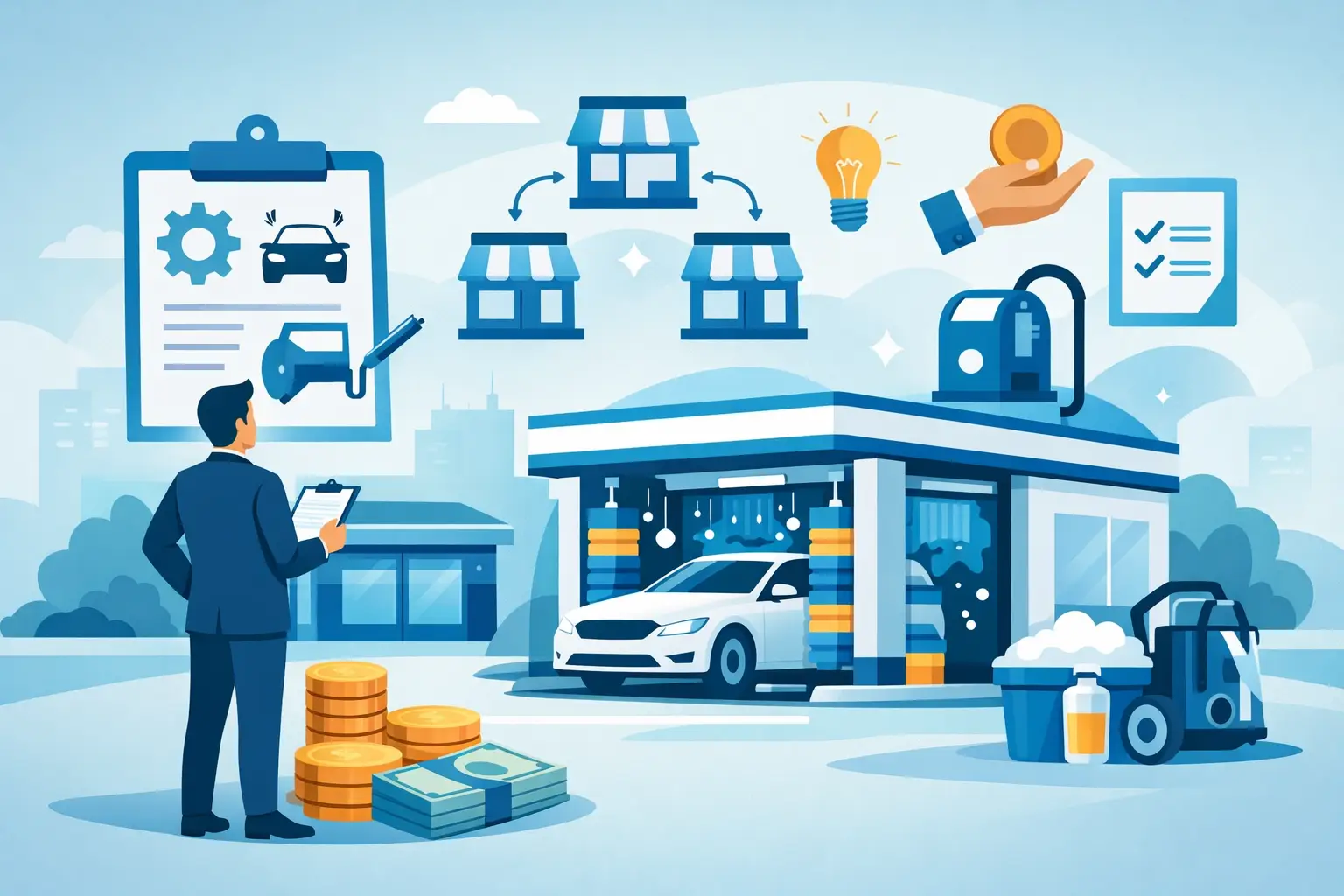 Mejores paquetes para emprender autolavado