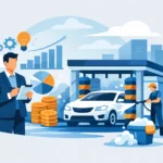 Modelo probado de autolavado para emprender