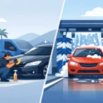 Detailing móvil vs autolavado, ¿qué conviene más?