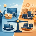 Equipo nuevo vs usado: cuál conviene al emprender