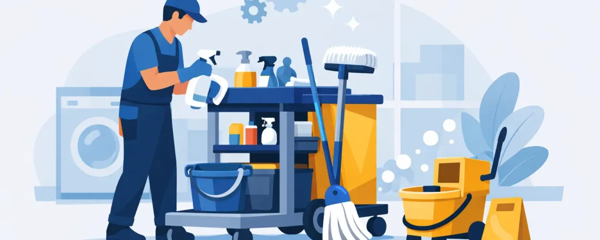 Guía de mantenimiento para carritos de lavado
