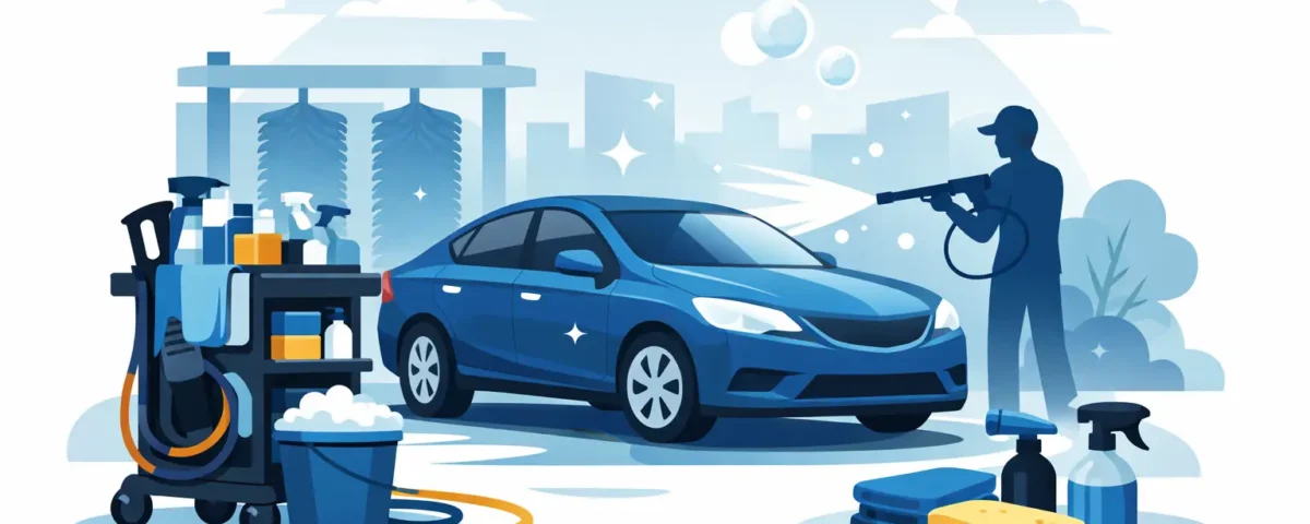 Guía para comprar carrito de auto lavado