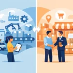 Fabricante directo vs distribuidor para emprender