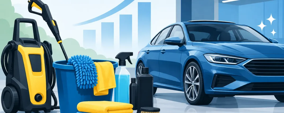 Herramientas para lavado profesional rentable