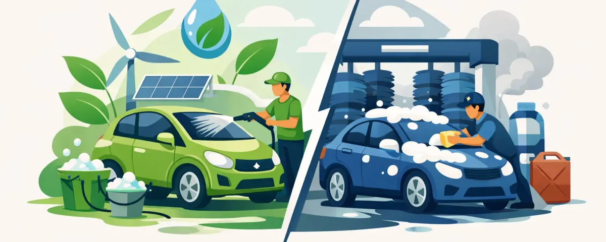 Lavado ecológico vs tradicional: cuál conviene