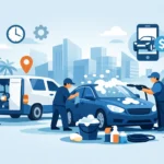 Modelo de negocio móvil para lavar autos