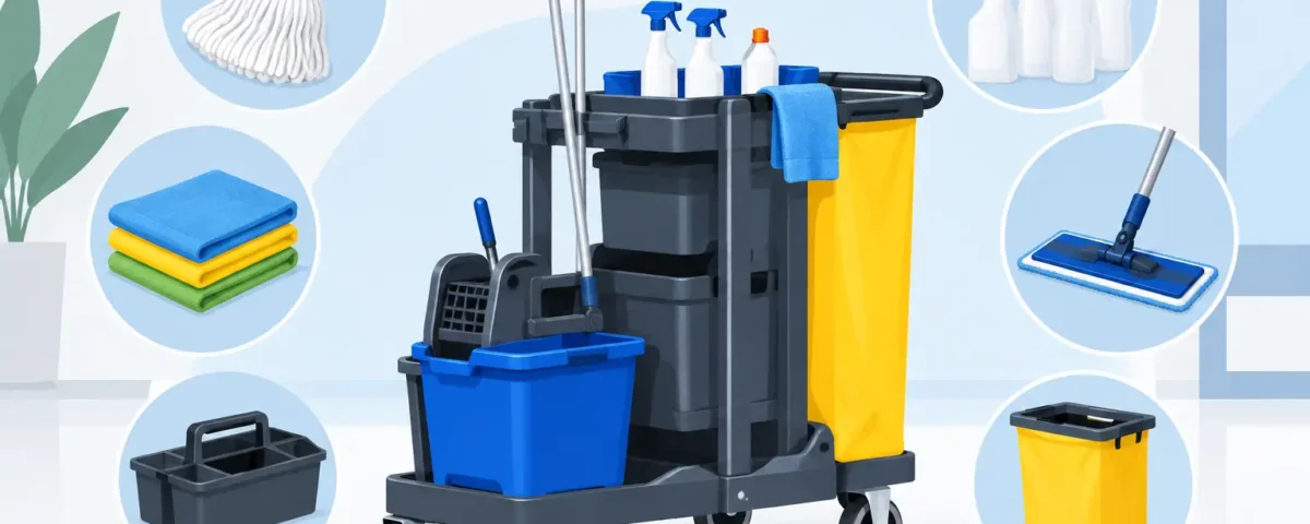 Accesorios esenciales para carritos de lavado