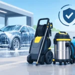 Durabilidad de equipos móviles para auto lavado