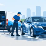 Guía de operación diaria para autolavado móvil