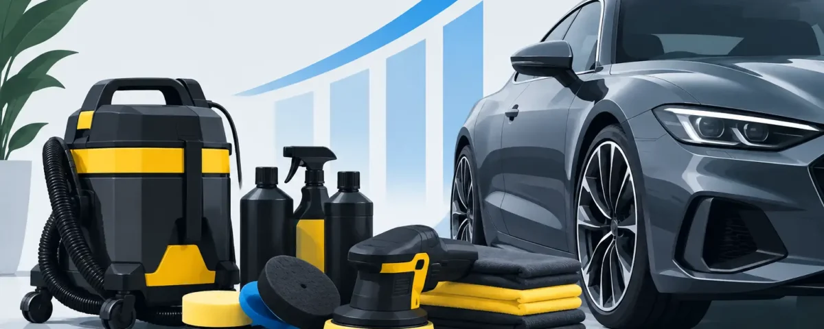 Innovacion en equipos de detailing que vende más