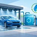 Tecnología para ahorrar agua en autolavado